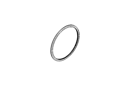 GLYD sealing ring TG32 110x121x4.2 PTFE