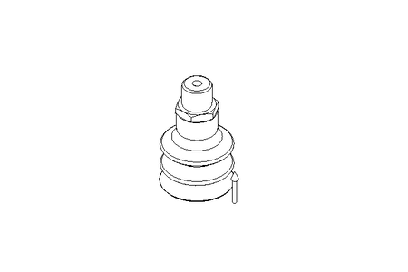 Balgsauggreifer D32 2,5 Falten