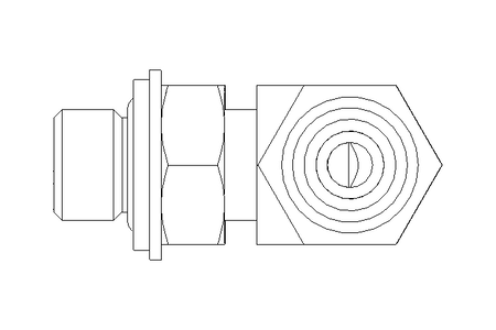 Raccordo a gomito L 6 G1/8" St-Zn