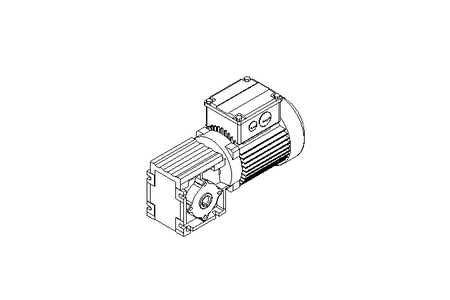 Motor de engren. angular 0,15kW 244