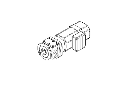 Motor redutor com engren. 0,55kW 50