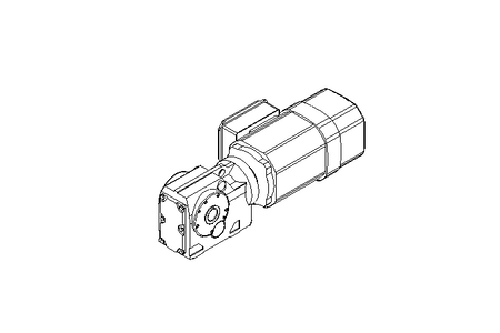 Kegelradgetriebemotor 0,55kW 50 1/min