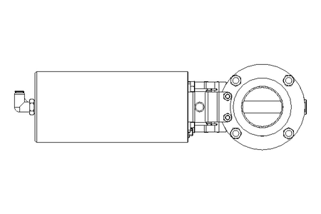 Scheibenventil B DN050 WVM NC E EX