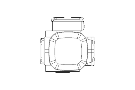 Schneckengetriebemotor 0,55kW 16 1/min