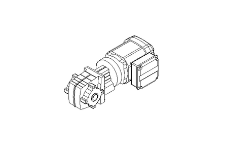 Motoriduttore ortogonale 0,37kW 26 1/min