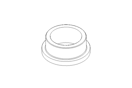 Plain bearing bush MFM 25x32x38x15x4