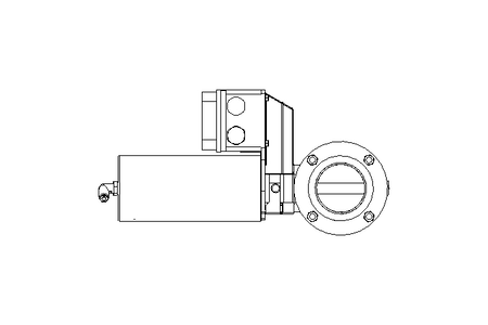 Butterfly valve BR DN065 FVF NC E