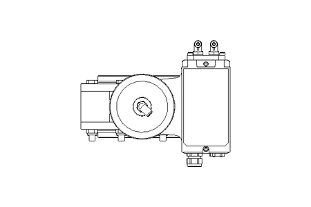 Butterfly valve BR DN150 FVF NC E