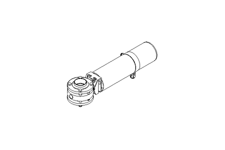 Válvula borboleta B DN050 FVF NC E