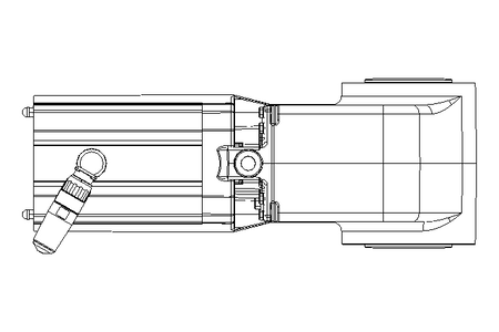 Kegelradgetriebemotor 12 Nm