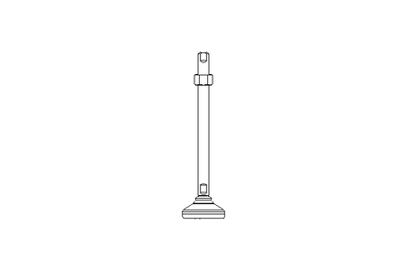 Base articulada XH 65-16-222/256 c/borr.