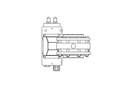 Válvula borboleta BR DN080 FVF NC E