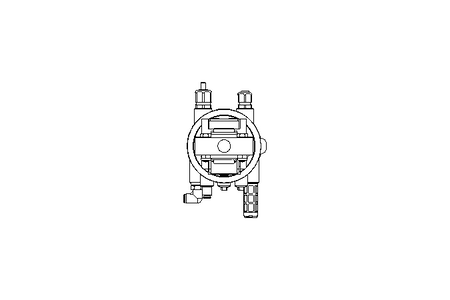 Butterfly valve B DN025 WVW NC E