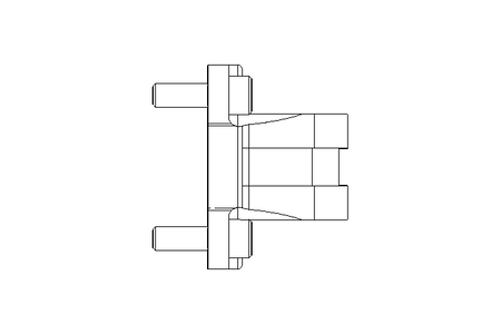 Suporte basculante SNCL-40 para cilindro