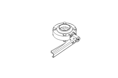 Butterfly valve B DN050 WVW MA X