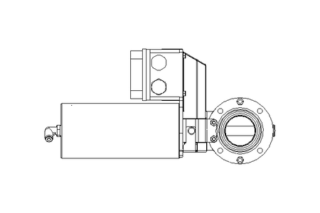 Butterfly valve BR DN050 OVO NC E