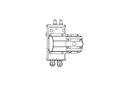 Válvula borboleta BR DN025 FVF NC E