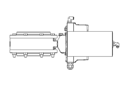 Butterfly valve BR DN150 FVF NC E