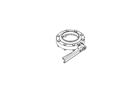 Butterfly valve B OD4.0 WVW MA E