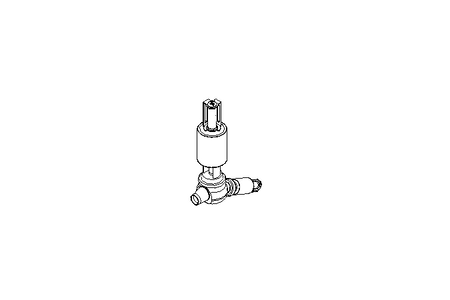 Aseptic seat valve SAS DN040 10 NC P