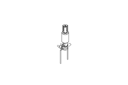 Double seal valve D DN025 10 NC E EX