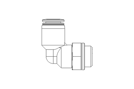 Elbow screw-in connector