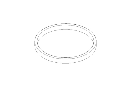 Guide ring GR 60x65x5.5 PTFE