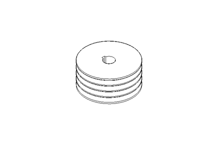 POLEA PARA CORREA TRAPEZOIDAL