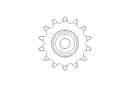 roda tensora da corrente