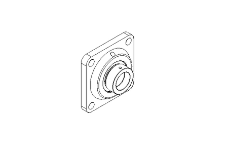 Flange bearing PCF 35/38.9x118