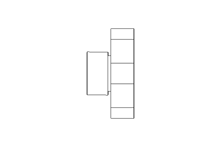 Cuscinetto flangiato FLCTE 17x58,7x28,6