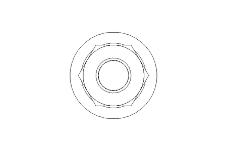 Hexagon nut M6 A2