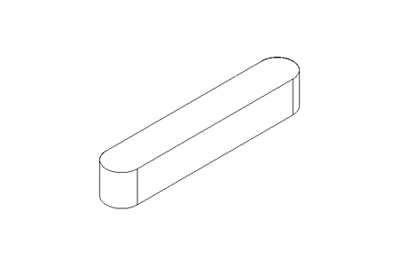 Linguetta di aggiustamen. DIN6885-1 A 36