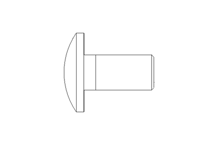 Flachrundschraube M8x16