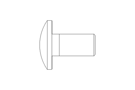 Flachrundschraube M8x16