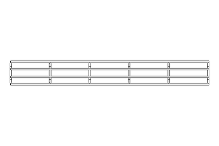 Gitterrinne 60x60x2000 mm