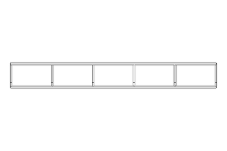 Basket cable tray 60x60x2000 mm