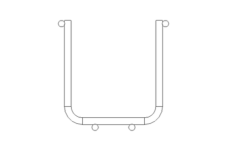 Gitterrinne 60x60x2000 mm