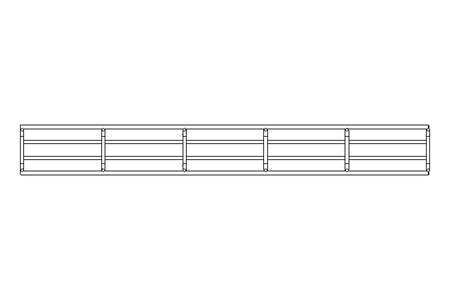 Basket cable tray 60x60x2000 mm