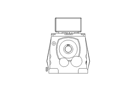 正齿轮变速电机 0,55kW 47 1/min