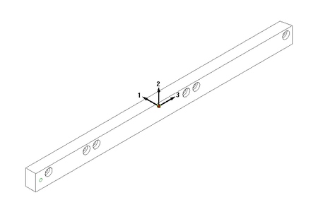 Fuehrungsprofil Basis, 80x50x1286