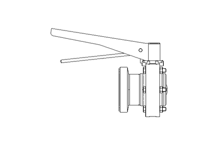 ABSPERRKLAPPE-HAND G2S PN10