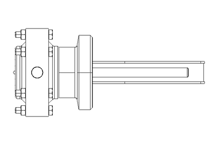 Disk valve, man. G2S   DN 50