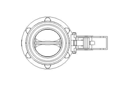 Disk valve, man. G2S   DN 50