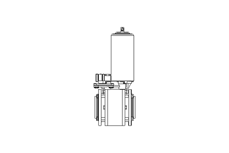 Absperrklappe pneumatisch DN80