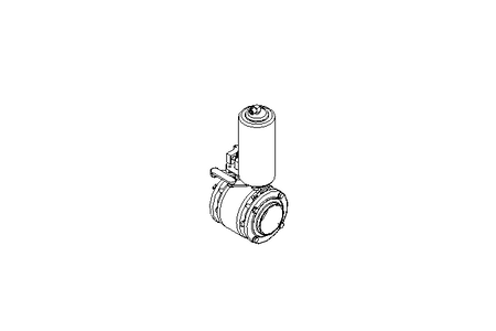 Absperrklappe pneumatisch DN80