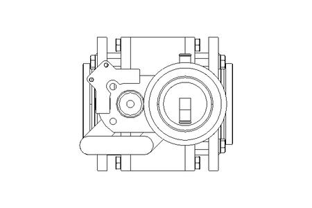 Absperrklappe pneumatisch DN80