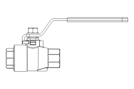 MANUAL STRAIGHT-WAY COCK  PN63