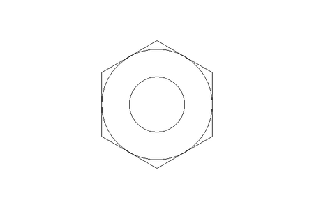 Hexagon nut M6 A2 DIN982