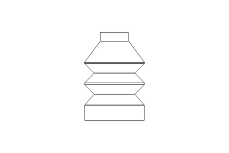 Faltenbalg L=10-65 d=18,5 D=47